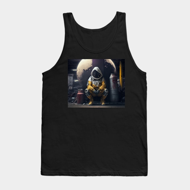 Astro Chill Urban Tank Top by WilbDigital